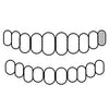 13 Real 10K White Gold Single Cap Custom Grillz (Choose Any Tooth)