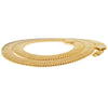 14K Gold Plated Herringbone Chain Necklace 30" x 11mm