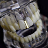 14K Gold Plated Plain Gap Single Tooth Grillz