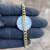 14Kt Gold Filled Stainless Steel Miami Cuban Link Bracelet 5MM 9"