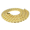 18k Gold Plated 36" x 18MM Iced Cuban Chain Necklace
