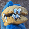 925 Sterling Silver Double Canine /Incisor Vampire Fangs Custom Grillz