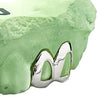 925 Sterling Silver Double Side Canine Open Face Caps Custom Grillz