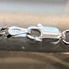 925 Sterling Silver VVS1 Moissanite 0.82CT Cross Miami Cuban Chain Necklace 3MM 16-30"