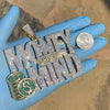 Huge 14K Gold Finish "Money on My Mind" Iced Flooded Out Hip Hop Pendant