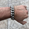 Men's 316L Stainless Steel Miami Cuban Link Bracelet 20MM Thick 9.5"
