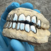 Real Solid 925 Sterling Silver Permanent Look Single Caps Custom Grillz