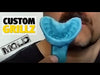 Real 10K Two-Tone Diamond Dust Custom Single Cap (Choose Tooth)