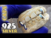 925 Sterling Silver Custom Canine Teeth Caps
