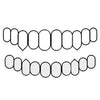 10 Bottom 925 Silver Diamond Dust Diamond Cuts Vampire Fangs Custom Grillz