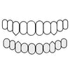 10 Bottom 925 Silver Diamond Dust Diamond Cuts Vampire Fangs Custom Grillz