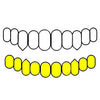 10 Bottom Real 10K Gold Vampire Teeth Fangs Custom Grillz