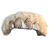 10K Gold Diamond Cut Open Face Teeth Custom Grillz