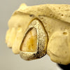 10K or 14K Gold Open Face Tooth Cap Diamond Dust (Choose Tooth)
