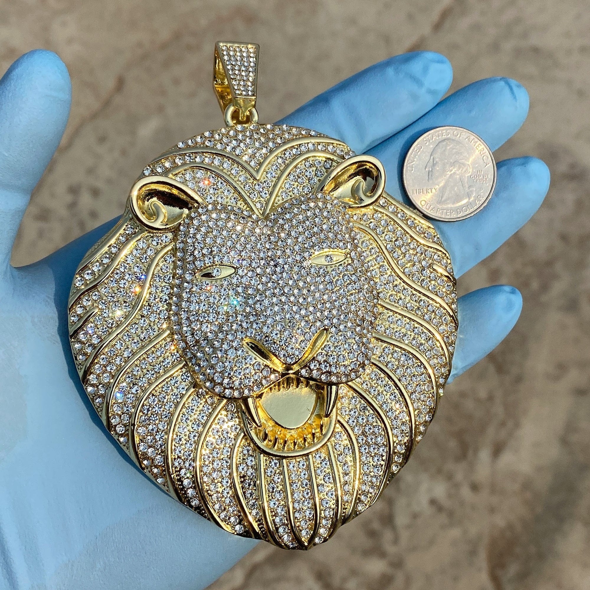 Huge Big 23 Jumbo Hip Hop Pendant Iced 14K Gold Plated Huge Big 23 Jumbo Hip Hop Pendant Iced 14K Gold Plated