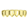 14K Gold Plated 2 Open Face Bottom Teeth Grillz