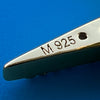 14K Gold Plated 925 Silver Lightning Bolt Moissanite VVS Stud Screwback Earrings