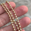 14K Gold Plated 925 Sterling Silver Italy Singapore Rope Chain Necklace 16"-24"