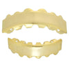 14k Gold Plated Bar Teeth Grillz Set