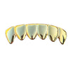 14K Gold Plated Bottom Teeth Deeper-Cut Grillz