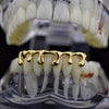 14K Gold Plated Bottom Teeth Melting Dripping Drip Grillz