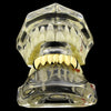 14K Gold Plated Bottom Teeth Plain Grillz