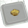 14K Gold Plated Crown Top Single Tooth Cap