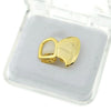 14K Gold Plated Double Left Top Vampire Fang