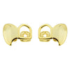 14k Gold Plated Double Vampire Teeth Fang Set