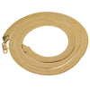 14K Gold Plated Herringbone Chain Necklace 30" x 9mm