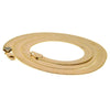 14K Gold Plated Herringbone Chain Necklace 30" x 9mm