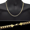 14K Gold Plated Miami Cuban Chain Necklace 20" x 7MM