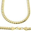 14K Gold Plated Miami Cuban Chain Necklace 20" x 7MM