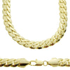 14K Gold Plated Miami Cuban Chain Necklace 24" x 10MM