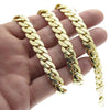 14K Gold Plated Miami Cuban Chain Necklace 24" x 10MM