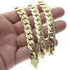 14K Gold Plated Miami Cuban Chain Necklace 24" x 12MM