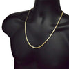 14K Gold Plated Miami Cuban Chain Necklace 24" x 5MM