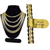 14K Gold Plated Miami Cuban Chain Necklace 24" x 6MM