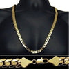 14K Gold Plated Miami Cuban Chain Necklace 30" x 10MM