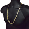 14K Gold Plated Miami Cuban Chain Necklace 30" x 12MM