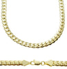 14K Gold Plated Miami Cuban Chain Necklace 30" x 6MM