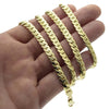 14K Gold Plated Miami Cuban Chain Necklace 30" x 6MM