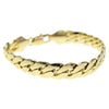 14K Gold Plated Miami Cuban Link Bracelet  10mm 8" Inch