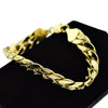 14K Gold Plated Miami Cuban Link Bracelet 12mm 9" Inch