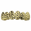 14k Gold Plated On 925 Silver Top Diamond-Cut Grillz