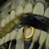 14K Gold Plated Open Single Cap Bottom Tooth