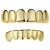 14k Gold Plated over 925 Sterling Silver 6/6 Grillz Set