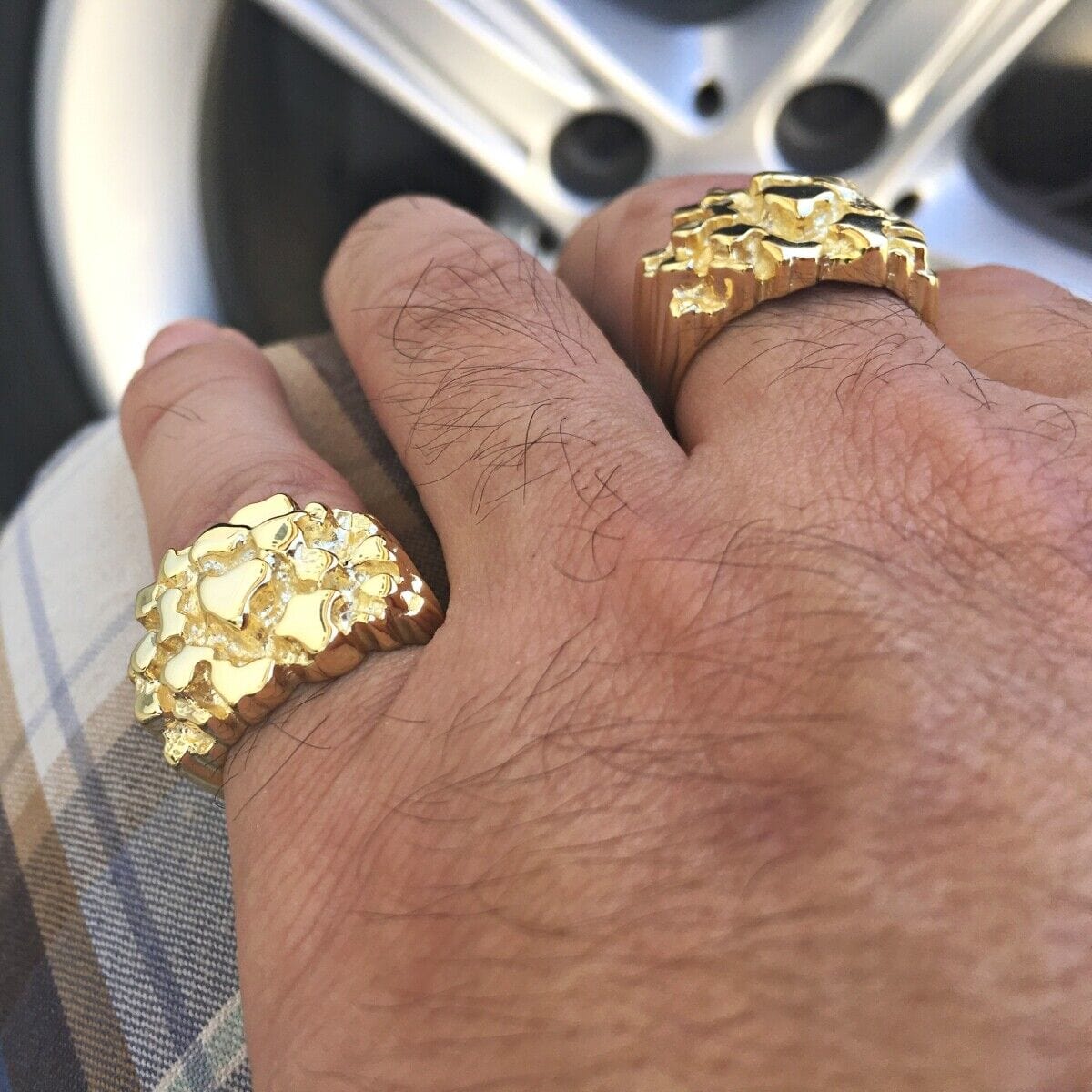 Gold Nugget Ring: Buy 14K Gold Plated and Save Money