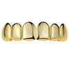 14K Gold Plated over 925 Sterling Silver Top Teeth Grillz