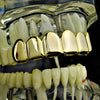 14K Gold Plated over 925 Sterling Silver Top Teeth Grillz